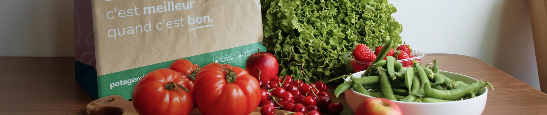 Potagercity - Choisissez un panier ou faites votre marché et composez le vôtre !