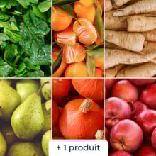 Panier disponible à l'abonnement