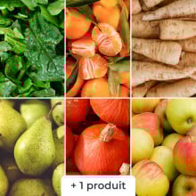 Panier disponible à l'abonnement