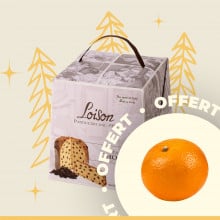 Panettone Chocolat 500g Loison et 1kg de clémentines offertes