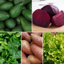 Panier de légumes de saison