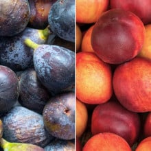 Figues et nectarines