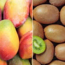 Mangue & kiwis verts