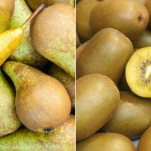 Poires conférence & kiwis jaunes