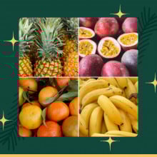 Panier de fruits "Découverte" festif