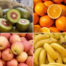 Panier de fruits de saison