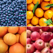 Panier de fruits de saison