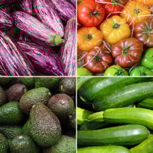 Panier de légumes de saison