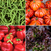 Panier de légumes de saison