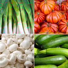 Panier de légumes de saison