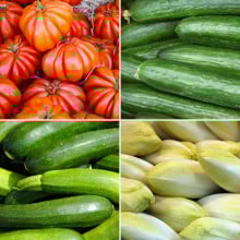 Panier de légumes de saison
