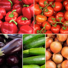 Panier de légumes de saison