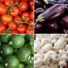 Panier de légumes de saison