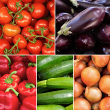 Panier de légumes de saison