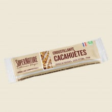 Barre granola cacahuètes bio Supernature