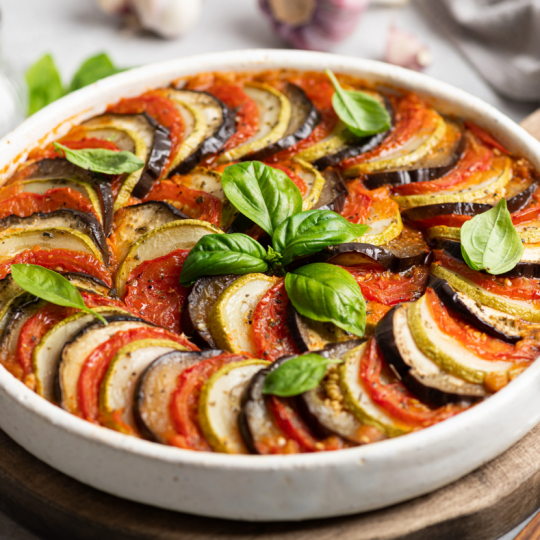 Notre recette de tian provençal Notre recette de tian provençal