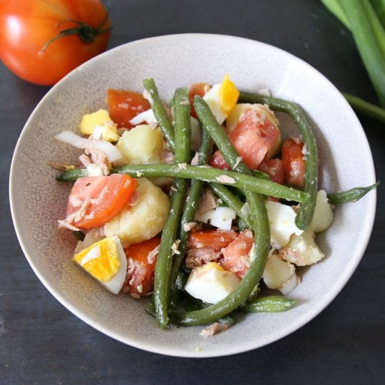 Salade estivale de haricots verts & pommes de terre Salade estivale de haricots verts & pommes de terre