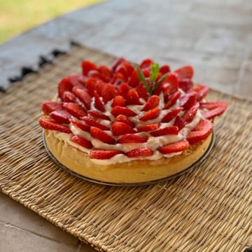 La fameuse tarte aux fraises