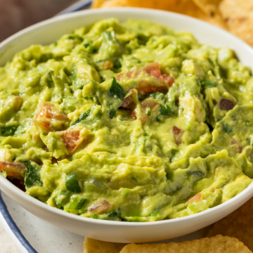 Un guacamole maison pour l'apéritif !