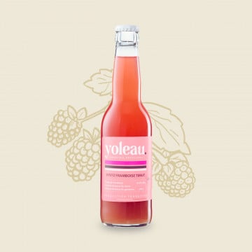 Spritz framboise & poivre de Timut sans alcool de Yoleau