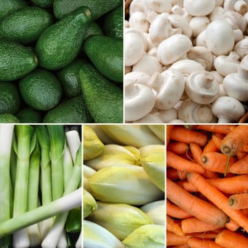 Panier de légumes de saison
