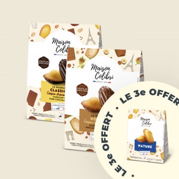 Trio de madeleines