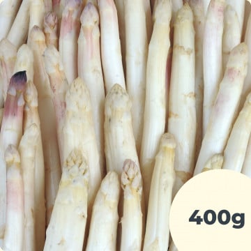 Asperges blanches 400g