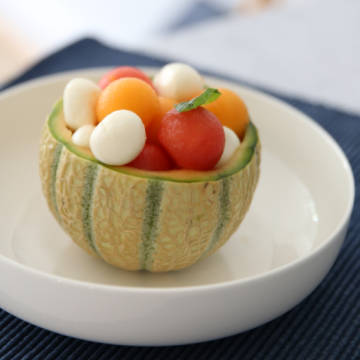 Recette fraîcheur : billes de pastèque et melon Recette fraîcheur : billes de pastèque et melon