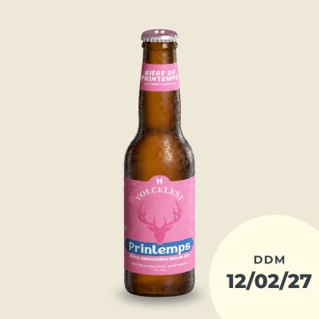 Bière Volcelest Printemps   DDM 12/02/27