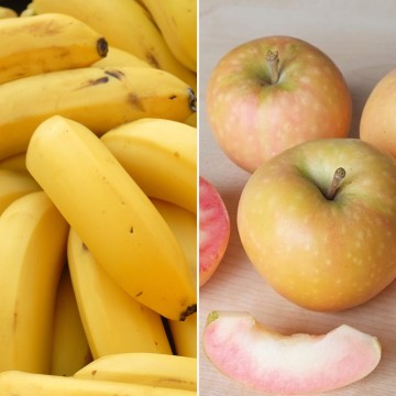 Bananes & pommes Sunburst
