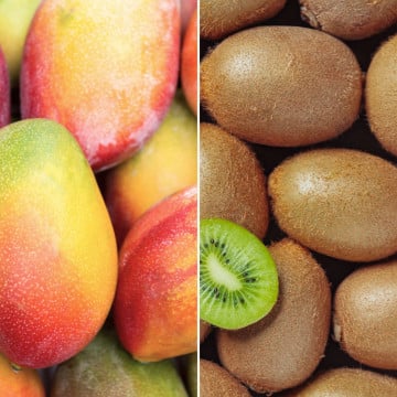 Mangue & kiwis verts