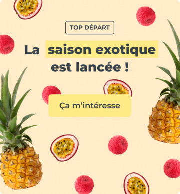 La saison exotique est lancée !