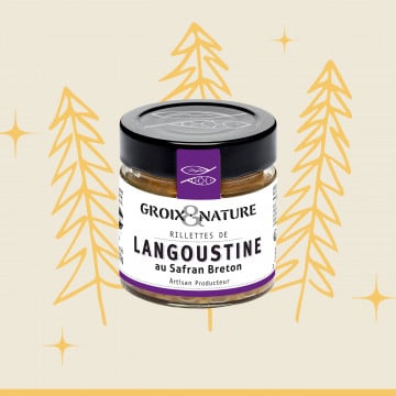 Rillettes de langoustine au safran breton Groix & Nature