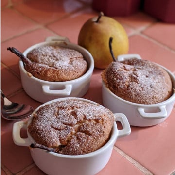 Mini gâteaux aux poires