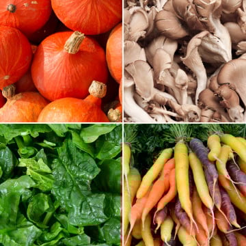 Panier de légumes de saison