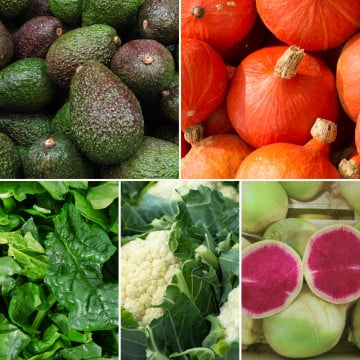 Panier de légumes de saison Panier de légumes de saison