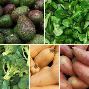 Panier de légumes de saison