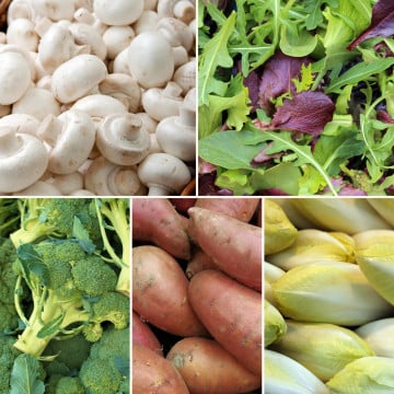 Panier de légumes de saison