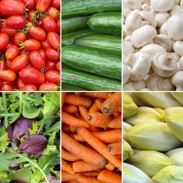 Panier de légumes de saison