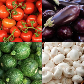Panier de légumes de saison