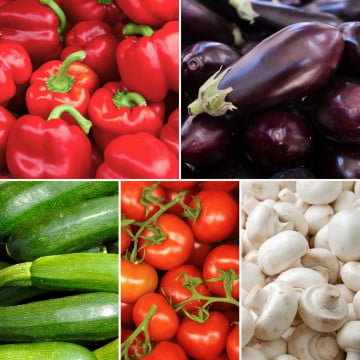 Panier de légumes de saison