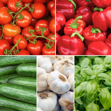 Panier de légumes de saison Panier de légumes de saison