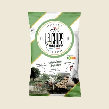 Chips artisanale aux trois herbes 130g