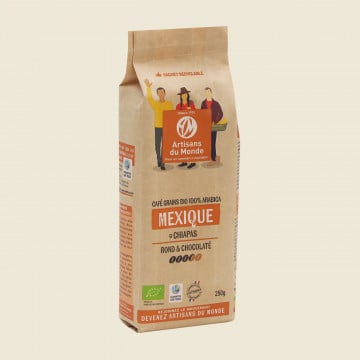 Café grains 100% arabica 250g Solidar Monde