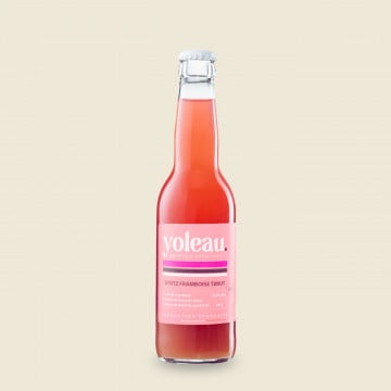 Spritz framboise & poivre de Timut sans alcool de Yoleau