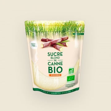 Sucre en poudre blond bio Sucre en poudre blond bio