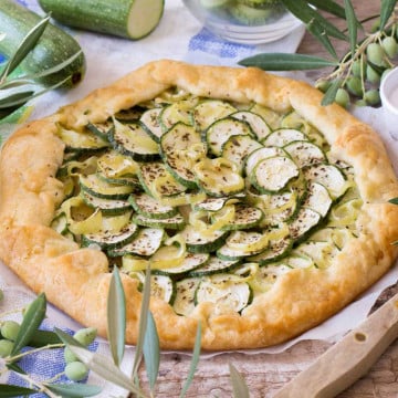Un classique : la tarte aux courgettes