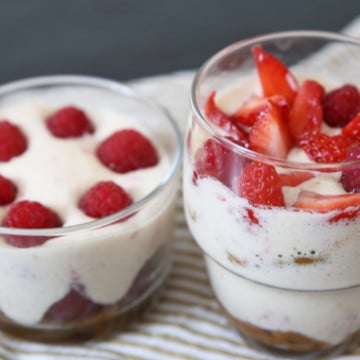 Notre tiramisu aux fruits rouges