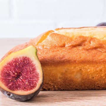 Au goûter : cake figues et miel