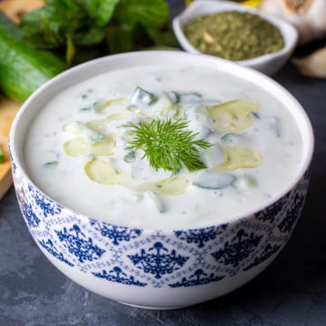 Notre recette de tzatziki